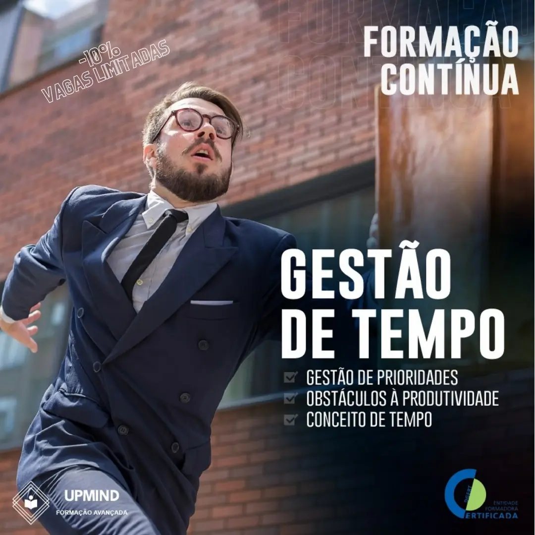 Formação Contínua em Gestão de Tempo - Março 2024