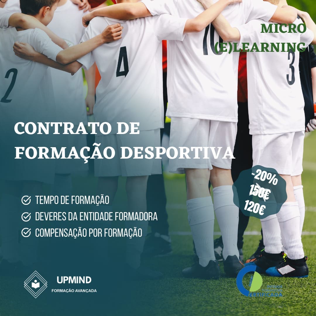 Micro (E)Learning em Contrato de Formação Desportiva.