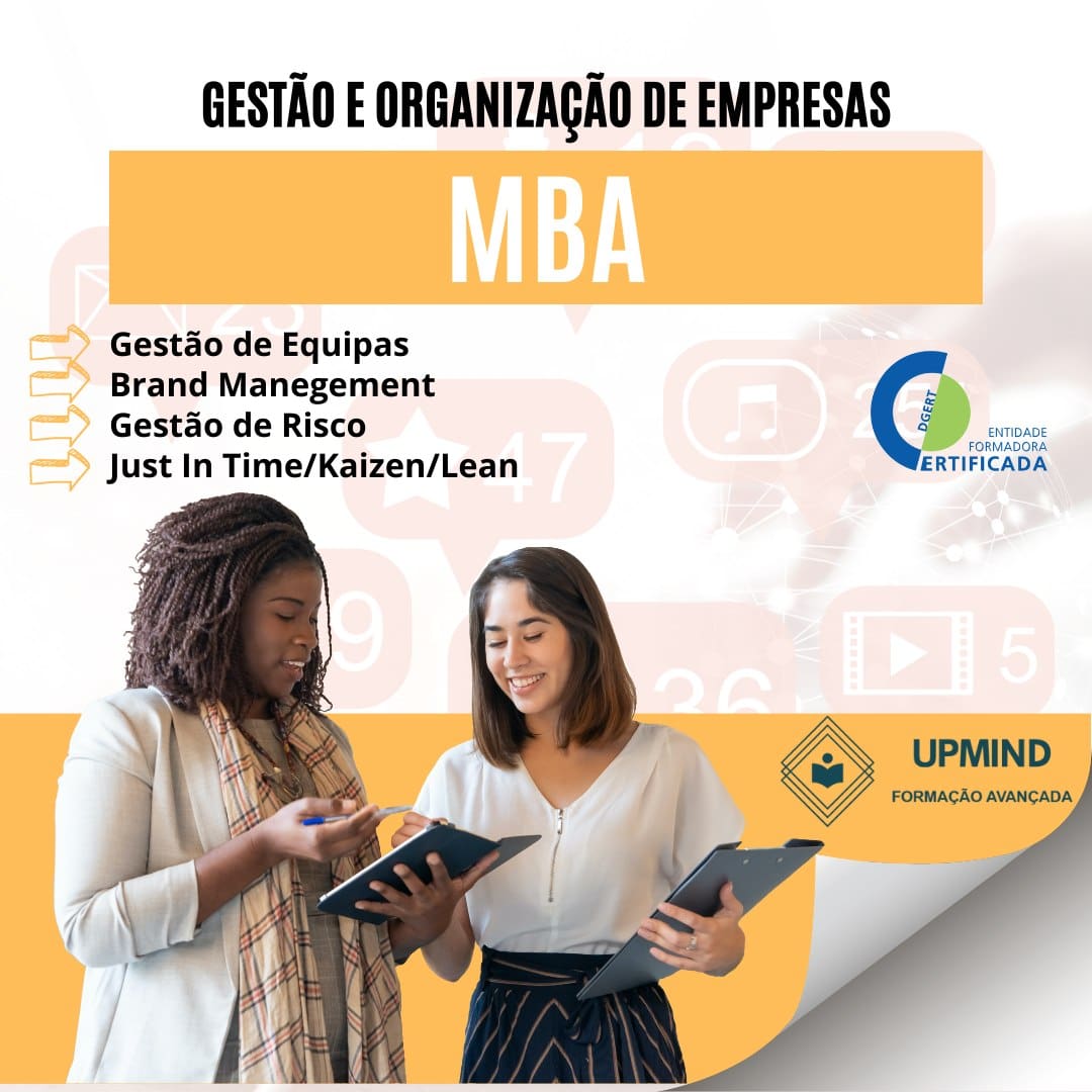 MBA em Gestão e Organização de Empresas - Abril 2024