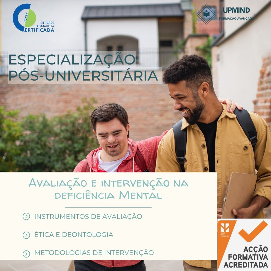 Especialização em Avaliação e Intervenção na Deficiência Mental Edição de Março 2025